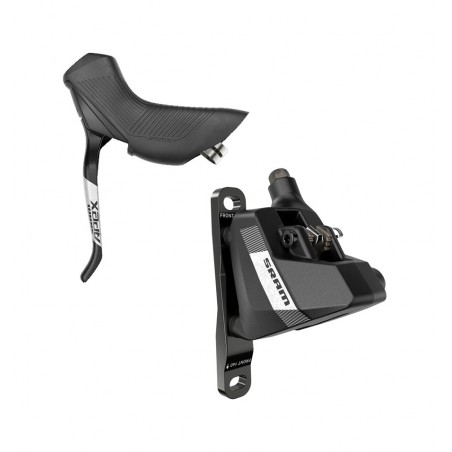 SRAM Freno de disco tipo moto izquierdo pinza trasera flat mount 20mm offset aluminio APEX D1 2000MM 107900