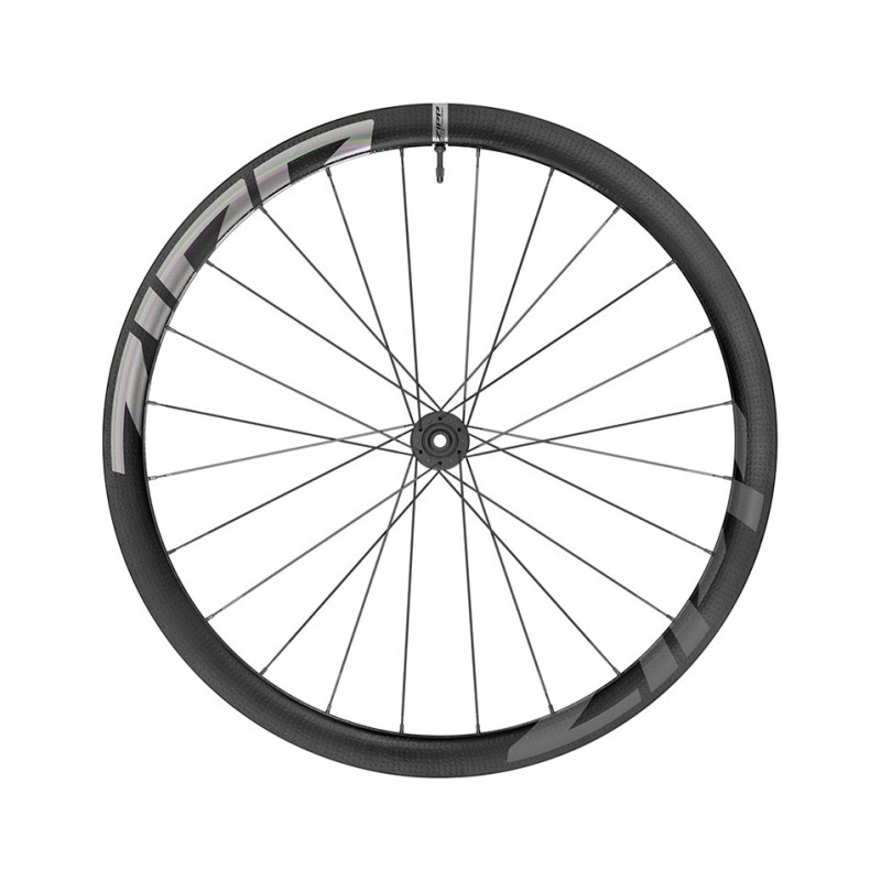 SRAM Rueda delantera cubierta disco cl tubeless hookless 12x100 carbono force edition ZIPP 303 FIRECREST 107961