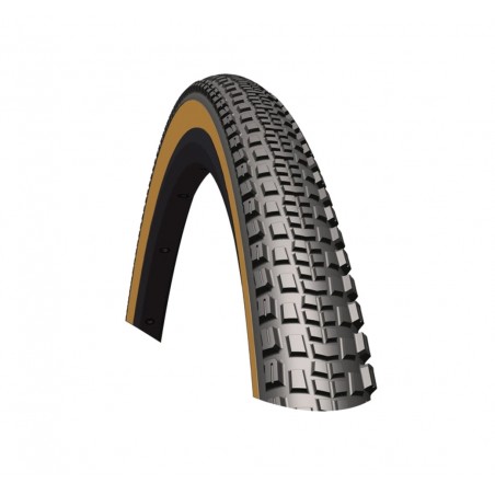 RUBENA Bicycle tire cover X-ROAD 700X40 GRAVEL TUBELESS TANWALL 9006798