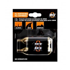 SKS Bottle cartridge with thread 16G SET FOR AIRBUSTER THREADED 2 CO2 4002556121518