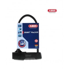 ABUS Candado con nivel de seguridad más alto GRANIT PLUS 470/150HB230 + USH470 LEVEL 12 4003318112492