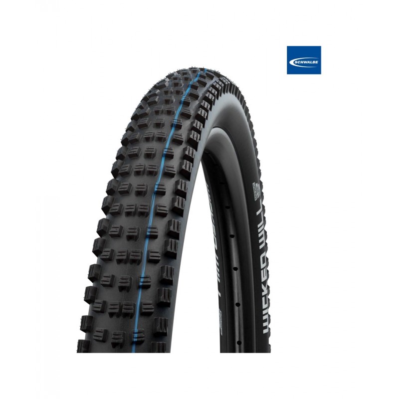 SCHWALBE Cubierta neumatico para bicicleta WICKED WILL EVO SUPER GROUND TLE 29X2.40 B/B-SK 4026495896733