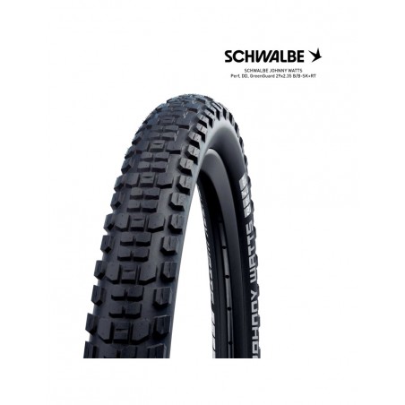 SCHWALBE Tire for bicycle JOHNNY WATTS PERF DD GREENGUARD 29X2.35 B/B-SK+RT 4026495910996
