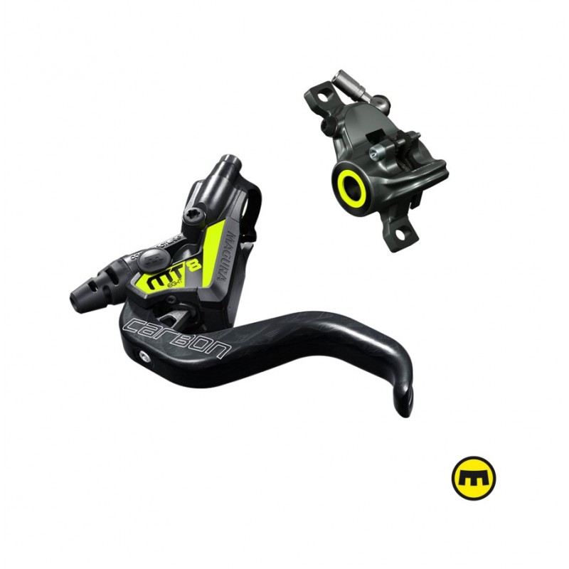 MAGURA Disc brake, lever with pump and caliper MT8SL CARBON 1-FINGER 2 PISTONES 195 G POSTMOUNT MTB 4055184021941