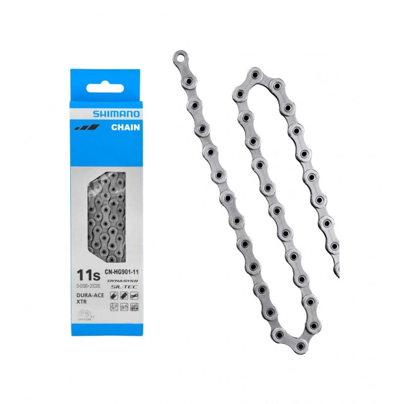 SHIMANO Cadena para bicicleta CN-HG901 11V 116 LINKS 4524667910428