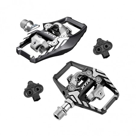 SHIMANO Pedal para bicicleta de enduro/am con calas XTR M9120 SPD + SM-SH51 4524667945765