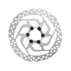 SHIMANO Disco de freno bicicleta 160MM 6-TORNILLOS SM-RT26 MTB 4550170303396