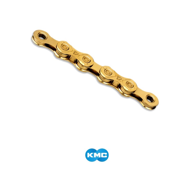 KMC Cadena para bicicleta X-12 TI-N 12V 126 LINKS 234 G 4715575890197