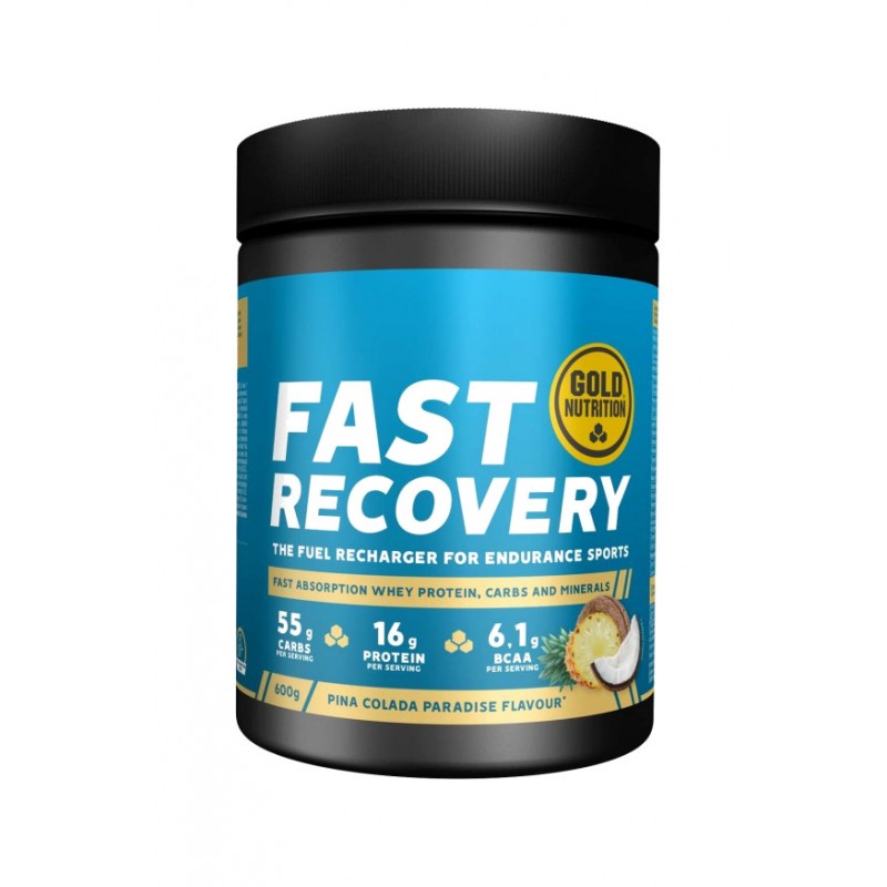 GOLD NUTRITION Quick recovery drink piña colada flavor 600G 5601607076563