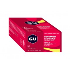 GU Raspberry lemonade flavor energy gel 24 U 769493104656