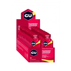 GU Raspberry lemonade flavor energy gel 24 U 769493104656