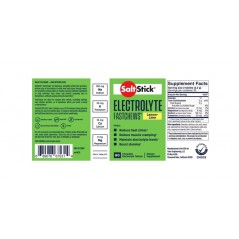 SALTSTICK Pastillas energéticas de rápida acción sabor limón-lima LEMON-LIME 60U 793888979437