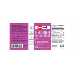 SALTSTICK Fast-acting energy pills mixed fruit flavor BERRY 60U 793888979536
