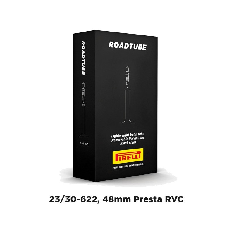 PIRELLI Cámara de aire para bicicleta carretera PRESTA RVC 23/30-622 48MM 8019227370256