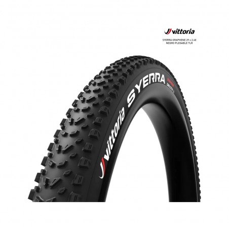VITTORIA Cubierta neumatico para bicicleta plegable SYERRA GRAPHENE 29 X 2.40 TLR TUBELESS READY 8022530026277