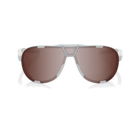 100% BICYCLE GLASSES FOR CYCLING SPORTS WESTCRAFT HIPER CRIMSON MIRROR LENS SOFT TACT STONE GREY 841269182447