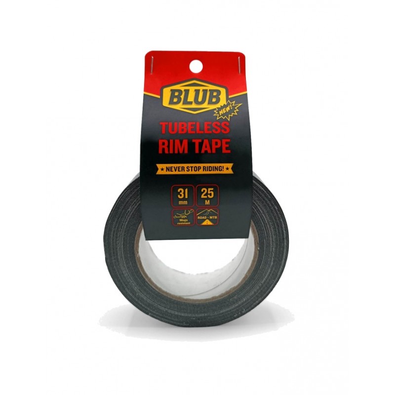 BLUB Cinta para llantas tubeless NEW TAPE 31MM X 25M 8436577117896