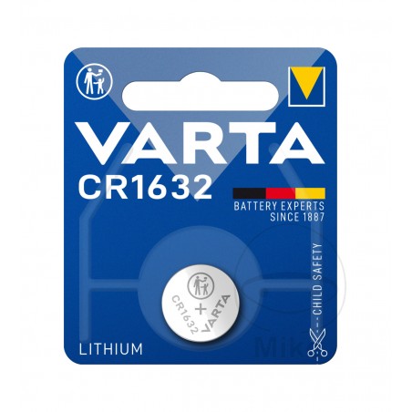 lítium elem cr1632