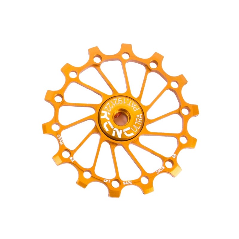 KCNC Roldana con rodamientos cerámicos 11/12V 16D ULTRA SRAM X-SYNC LONG TEETH NARROW/WIDE KCROCOTSCEOR16D