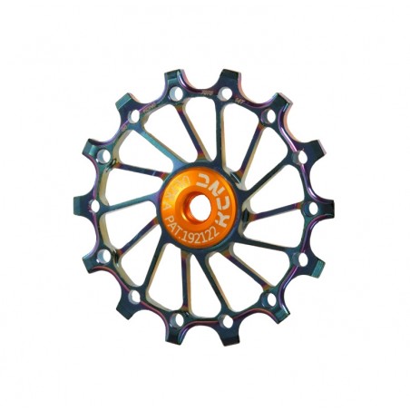 KCNC Rear derailleur pulley 12V 14D ULTRA SRAM X-SYNC LONG TEETH NARROW/WIDE OIL SLICK KCROCOTSOI14D