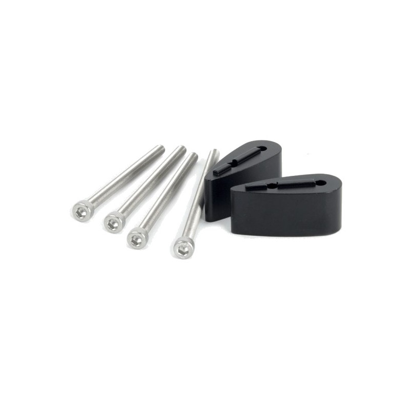 PROGRESS Handlebar spacer with extra long screws PG-241 (IZQ/DER) 20 MM PGMARO241SCC