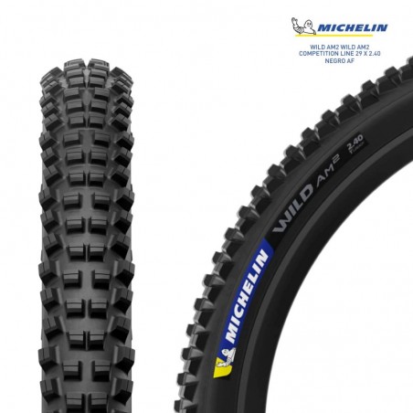 MICHELIN Cubierta neumatico para bicicleta WILD AM2 29 AF X 2.40 3528708739222