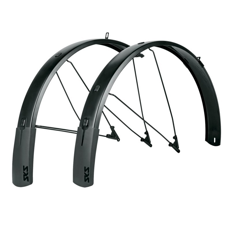 SKS Bicycle fender in matte finish BLUEMELS STYLE 27.5"-29" 75MM MATT 4002556028374