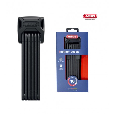 ABUS Folding padlock with security level BORDO 6000K 6000K/90 SH 10 4003318620942