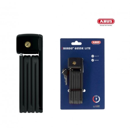 ABUS Candado ligero con nivel de seguridad BORDO LITE 6055K/60 LEVEL 7 4003318780608