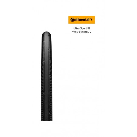 CONTINENTAL Cubierta neumatico para bicicleta ULTRA SPORT III PERFORMANCE 700X25 4019238026849