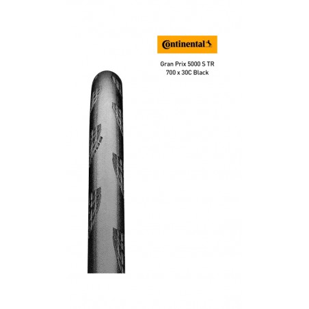CONTINENTAL Cubierta neumatico para bicicleta GRAND PRIX 5000 S TR 700X30 TUBELESS READY 4019238054415