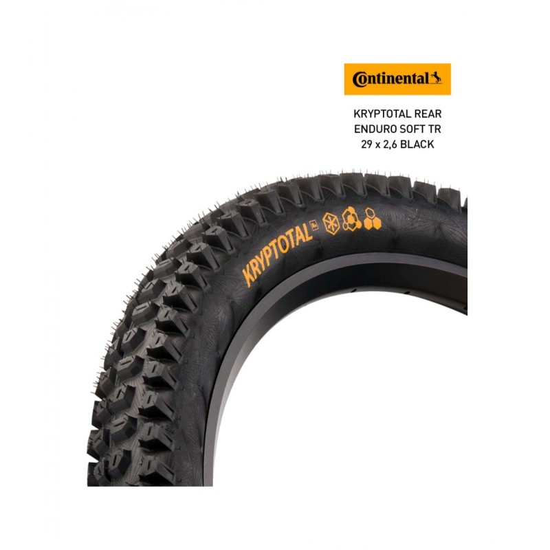 CONTINENTAL mountain bike cover KRYPTOTAL REAR ENDURO SOFT TR 27.5 X 2.6 4019238063097