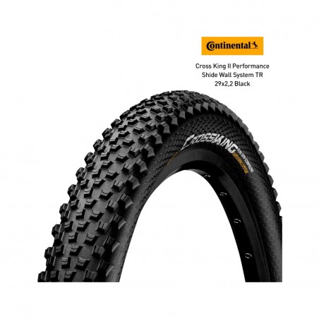 CONTINENTAL Tire for bicycle CROSS KING II PERFORMANCE SHIELDWALL SYSTEM TR 29X2,2 4019238797497