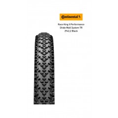 CONTINENTAL Tire for bicycle RACE KING II PERFORMANCE SHIELDWALL SYSTEM TR 29X2,2 4019238797558