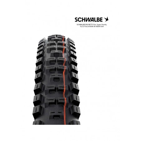 SCHWALBE Tire for bicycle BIG BETTY EVO SUPER GRAVITY ADDIX SOFT 27.5X2.40 B/B-SK 4026495877893