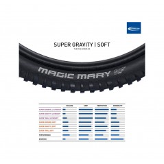 SCHWALBE Tire for bicycle MAGIC MARY EVO 29 SUPER GRAVITY TLE 29X2.60 B/B-SK 4026495881210