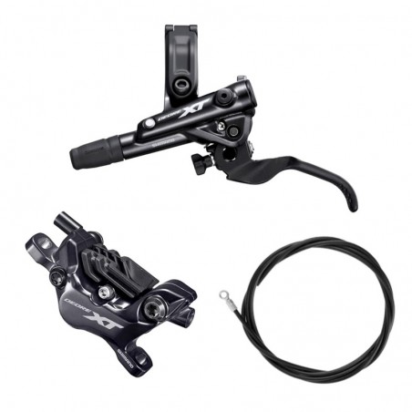 SHIMANO Front bicycle disc brake kit with hose BL-M8100 + BR-M8120 4 PISTONES XT 4550170447328