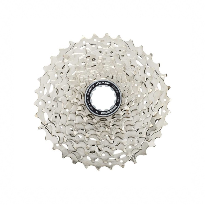SHIMANO Cassette de piñones para bicicleta carretera 12V CS-R7101 105 11-34 4550170822668