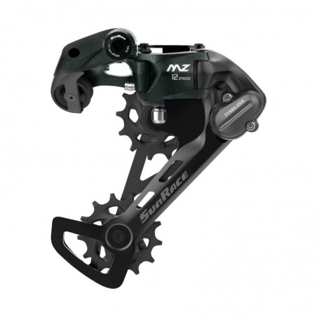 SUN RACE Desviador trasero para bicicleta RDMZ600 REAR DERAILLEUR 12S 4711264330630