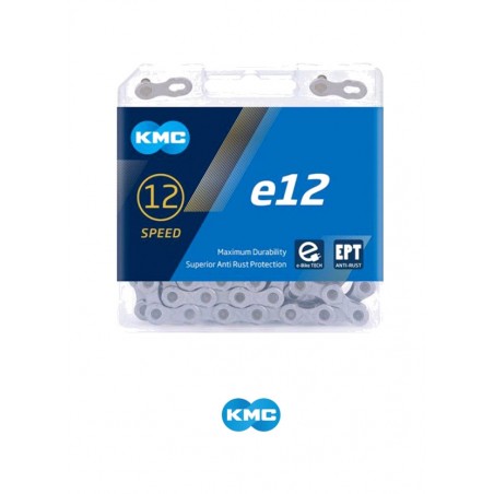 KMC Cadena para bicicleta eléctrica E-12 EPT 12V 130 LINKS 239 G 4715575883137