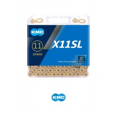 KMC Cadena para bicicleta X-11SL TI-N 11V 118 LINKS 227 G 4715575890227