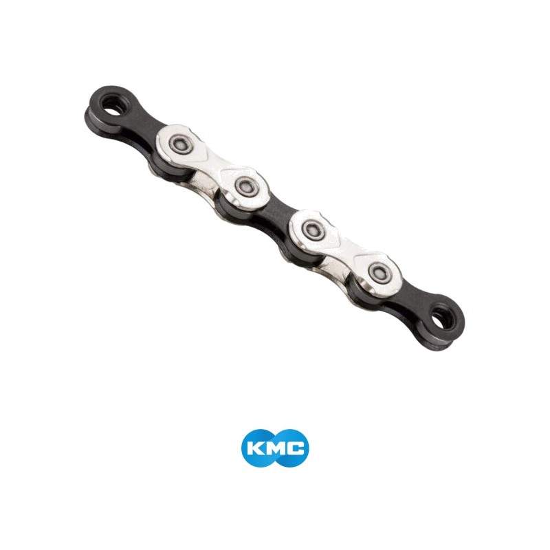 KMC Bicycle chain X-11 11V 118 LINKS 242 G SILVER/BLACK 4715575890302