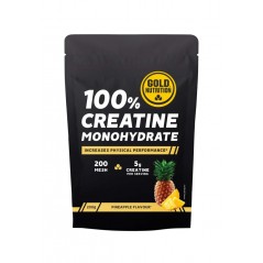 GOLD NUTRITION Creatina monohidratada sabor piña 200G PINEAPPLE 5601607078277