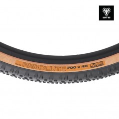 WTB Tire for bicycle RESOLUTE TCS LIGHT/FAST ROLLING 60TPI DUAL DNA 700X42 TAN 714401106819