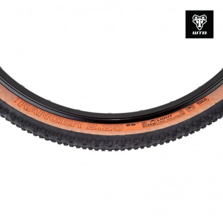 WTB Tire for bicycle RANGER TCS LIGHT/FAST ROLLING 60TPI DUAL DNA 29X2.25 TAN TUBELESS READY 714401108769