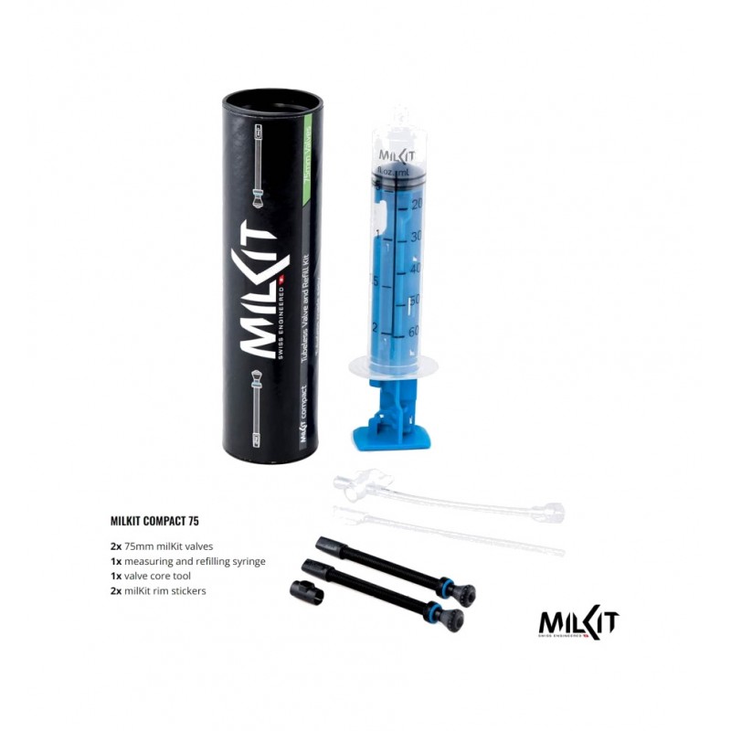 MILKIT Kit para facilitar instalacion y mantenimiento de tubeless COMPACT 75 7640174460021