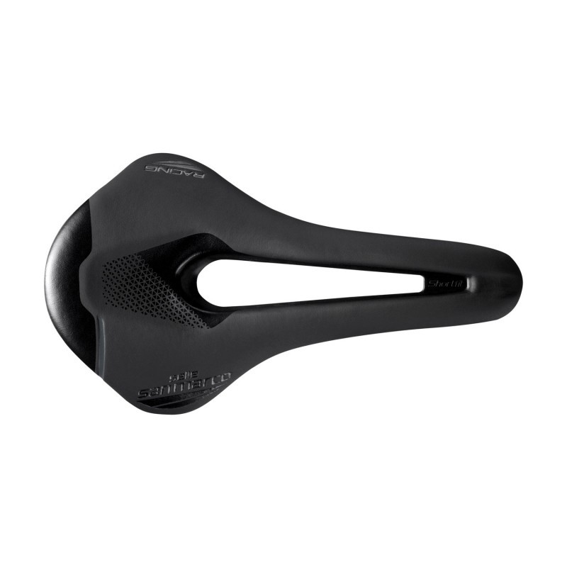 SAN MARCO Narrow bicycle saddle SHORTFIT 2.0 OPEN-FIT RACING 140 X 255 MM 210 GR 8030282539914