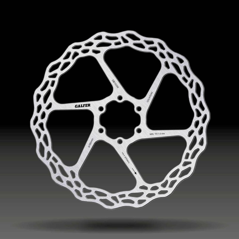 GALFER Lightweight bicycle brake disc Ø180MM X 1.80MM ROAD /MTB 8400170121864