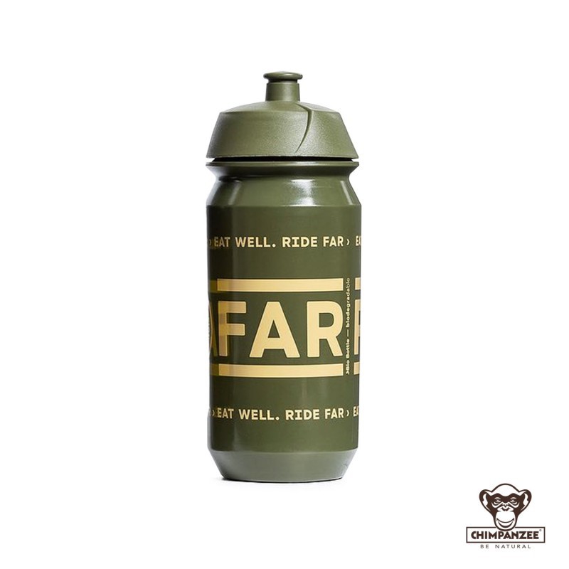 CHIMPANZEE Biodegradable water bottle BIOBOTTLE 500ML GREEN 8436577118114