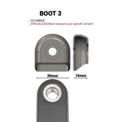 PRAXIS Carbon crank protector BOOT FOR G2-GIRDER CARB | G2 LYFT ETOR ECRANK 850033390094